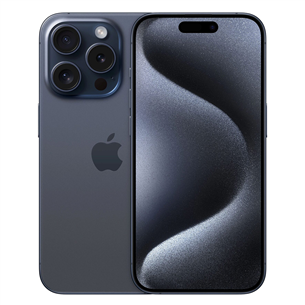 Apple iPhone 15 Pro, 256 ГБ, синий - Смартфон