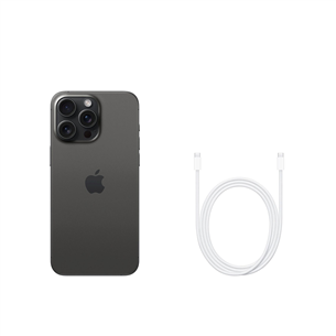 Apple iPhone 15 Pro Max, 256 ГБ, черный - Смартфон
