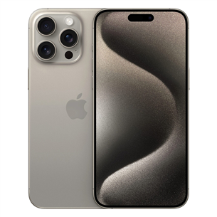 Apple iPhone 15 Pro Max, 256 GB, bēša - Viedtālrunis MU793PX/A