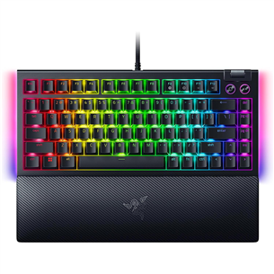 Razer BlackWidow V4 75%, механическая, US, черный - Клавиатура