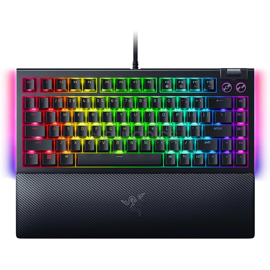 Razer BlackWidow V4 75%, mechanical, US, black - Keyboard