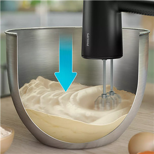 Philips 5000 Series, 500 Вт, черный - Ручной миксер