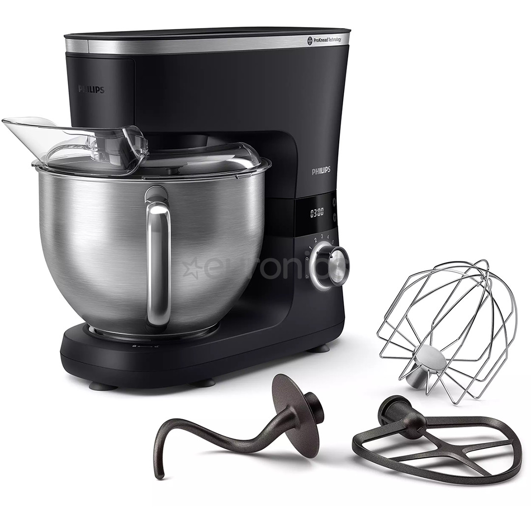Philips 7000, 5.5 L, 1000 W, melna - Virtuves kombains