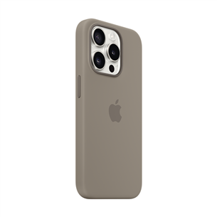 Apple Silicone Case with Magsafe, iPhone 15 Pro, clay - Case