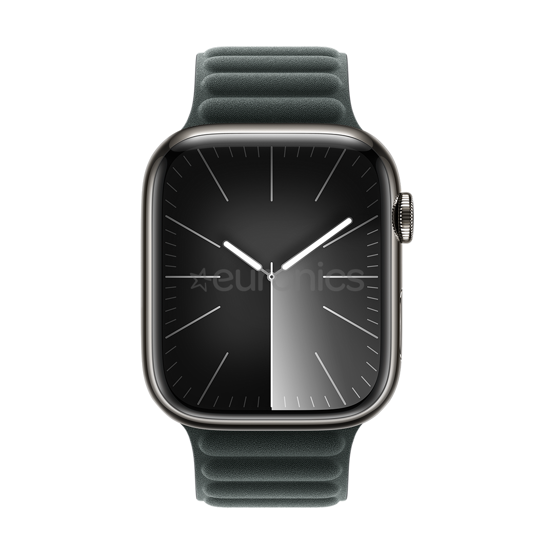 Apple Watch 45 mm, Magnetic Link, S/M, evergreen - Watch band