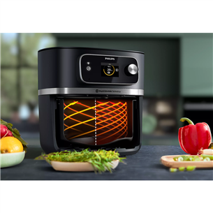 Philips 7000 XXL Airfryer Combi Connected, 8,3 L, 2200 W, black - Air fryer