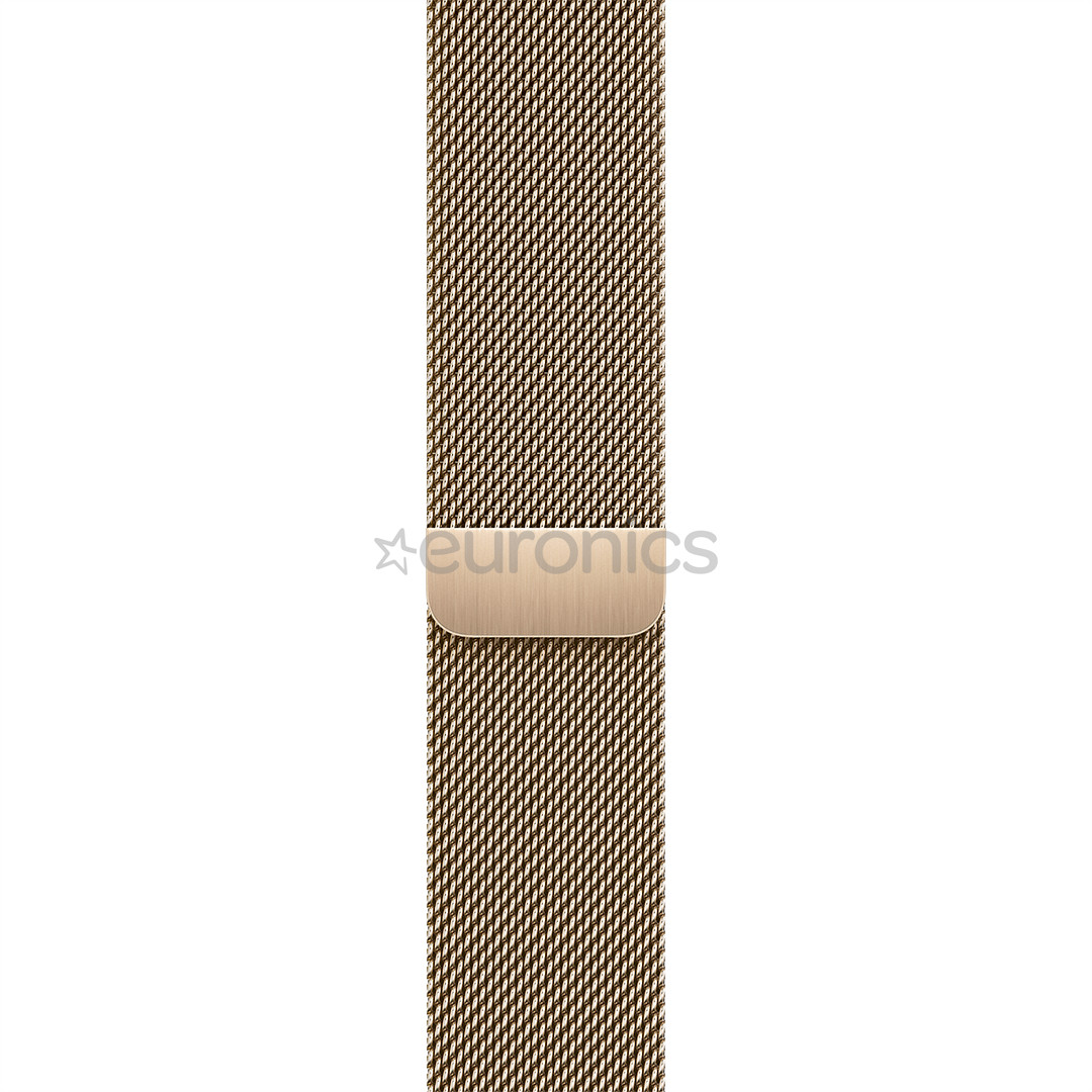 Apple Watch 41 мм, Milanese Loop, золотистый - Ремешок для часов