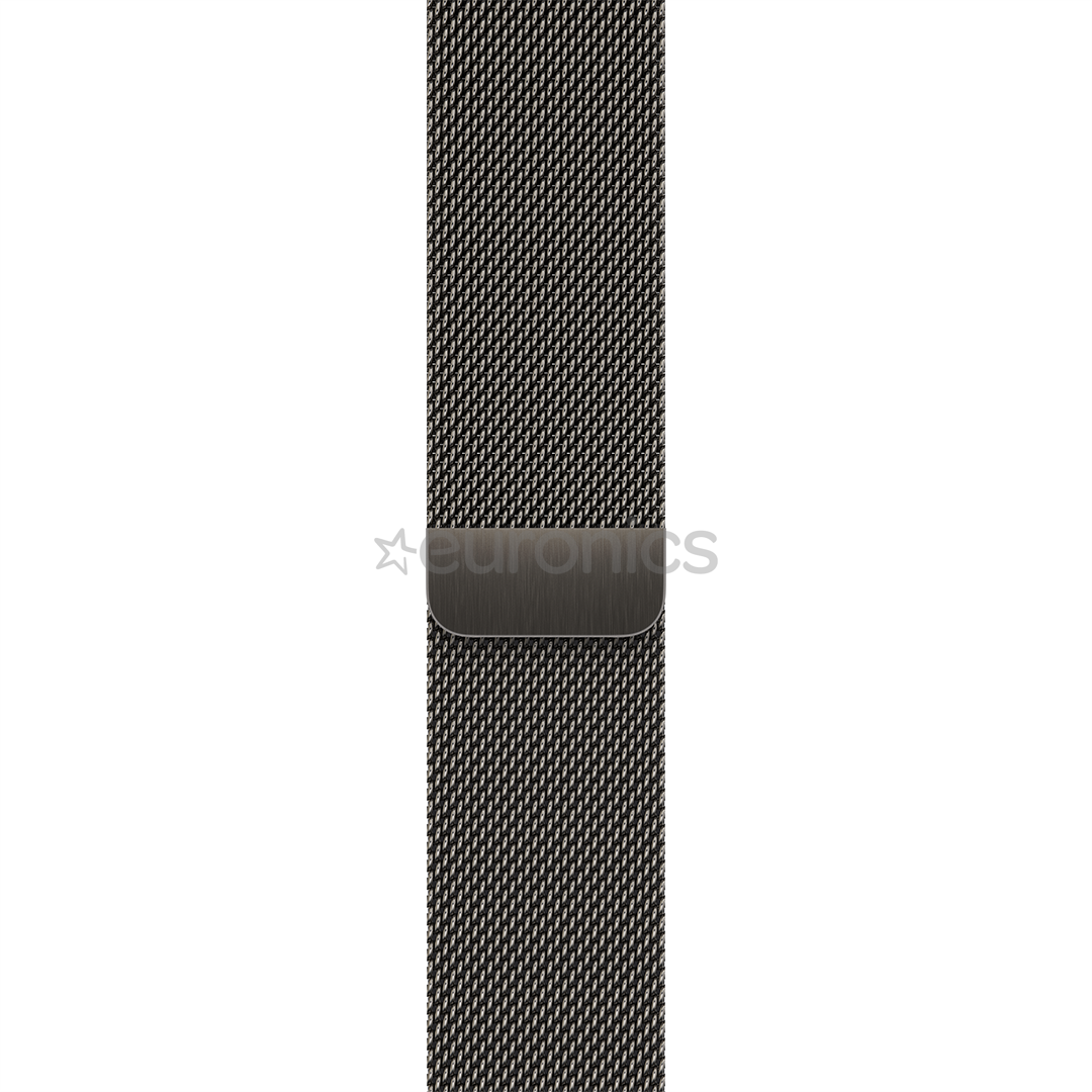 Apple Watch 41 мм, Milanese Loop, темно-серый - Ремешок для часов