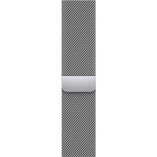 Apple Watch 41 mm, Milanese Loop, sudraba - Siksniņa pulkstenim MTJN3ZM/A