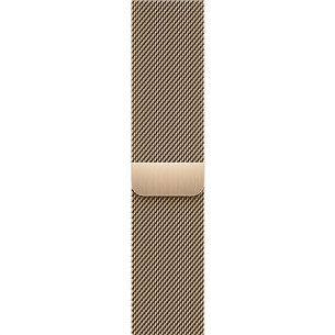 Apple Watch 45 мм, Milanese Loop, золотистый - Ремешок для часов