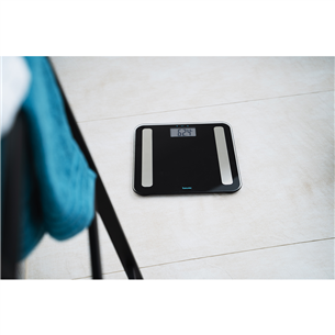 Beurer, black - Diagnostic bathroom scale