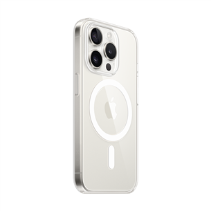 Apple Clear Case, iPhone 15 Pro, caurspīdīga - Apvalks viedtālrunim