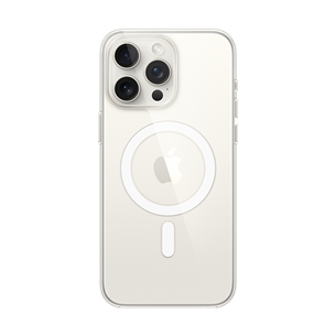 Apple Clear Case, iPhone 15 Pro Max, caurspīdīga - Apvalks viedtālrunim