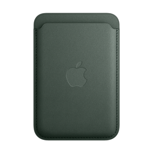 Apple FineWoven Wallet, Magsafe, zaļa - Karšu kabata