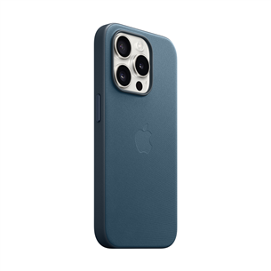 Apple FineWoven Case with MagSafe, iPhone 15 Pro, синий - Чехол