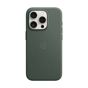Apple FineWoven Case with MagSafe, iPhone 15 Pro, evergreen - Case