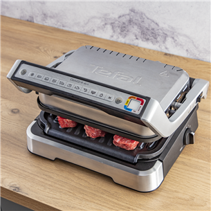 Tefal OptiGrill 4in1, 2100 W, nerūsējošā tērauda - Elektriskais grils