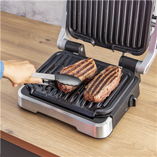 Tefal OptiGrill 4 в 1, нерж. сталь - Электрический гриль