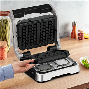 Tefal OptiGrill 4in1 & 2in1, piederums, melna - Vafeļu pannas plātnes