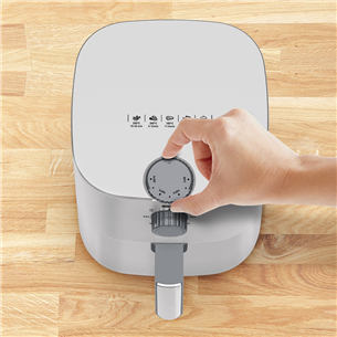 Tefal Easy Fry Essential, 3.5 L, balta - Karstā gaisa friteris