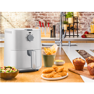 Tefal Easy Fry Essential, 3.5 L, balta - Karstā gaisa friteris