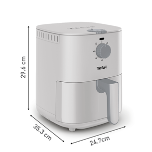 Tefal Easy Fry Essential, 3.5 L, balta - Karstā gaisa friteris