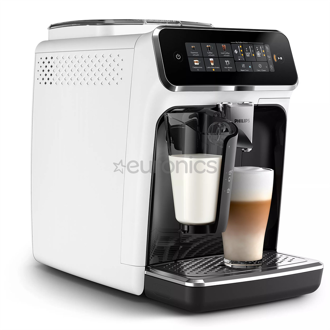 Philips LatteGo Series 3300, white - Fully automatic espresso machine