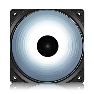 Deepcool RF120W, белые светодиоды - Вентилятор для компьютера DP-FLED-RF120-WH