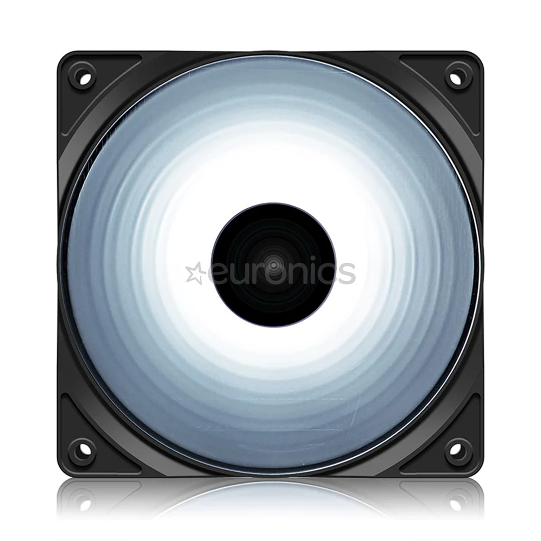 Deepcool RF120W, белые светодиоды - Вентилятор для компьютера