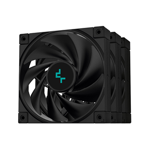 Deepcool FK120, 3 in 1, melna - Ventilatori datoram R-FK120-BKNPF3-G-1