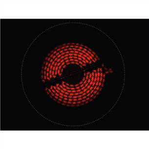 AEG, width 59 cm, frameless, black - Built-in Ceramic Hob