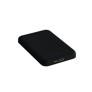Puro Slim Power Mag, 4000 mAh, MagSafe, black - Power bank for iPhone
