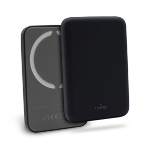 Puro Slim Power Mag, 4000 mAh, MagSafe, black - Power bank for iPhone FCBB40P1MAGBLK