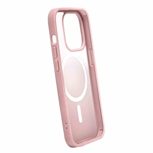 Puro GRADIENT, iPhone 15, rozā - Apvalks viedtālrunim