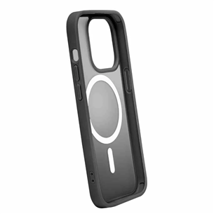Puro GRADIENT, iPhone 15 Pro, melna - Apvalks viedtālrunim