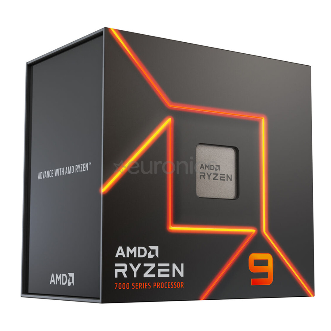 AMD Ryzen 9 7900X, 12 ядер, 170 Вт, AM5 - Процессор