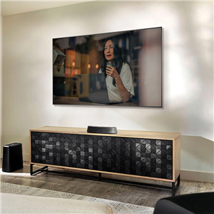 Polk MagniFi Mini AX, Dolby Atmos, DTS:X, melna - Soundbar mājas kinozāle