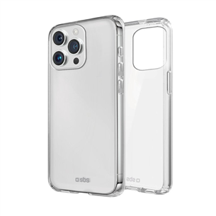 SBS Skinny cover, iPhone 15 Pro, transparent - Smartphone cover