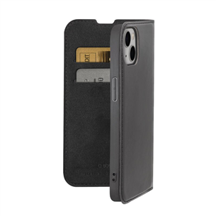 SBS Book Wallet Lite Case, iPhone 15, melna – Apvalks viedtālrunim