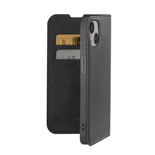 SBS Book Wallet Lite Case, iPhone 15 Plus, melna – Apvalks viedtālrunim