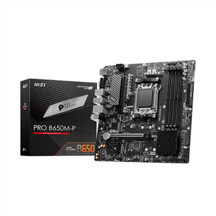 MSI, AMD B650, AM5, DDR5, mATX - Mainboard PROB650M-P