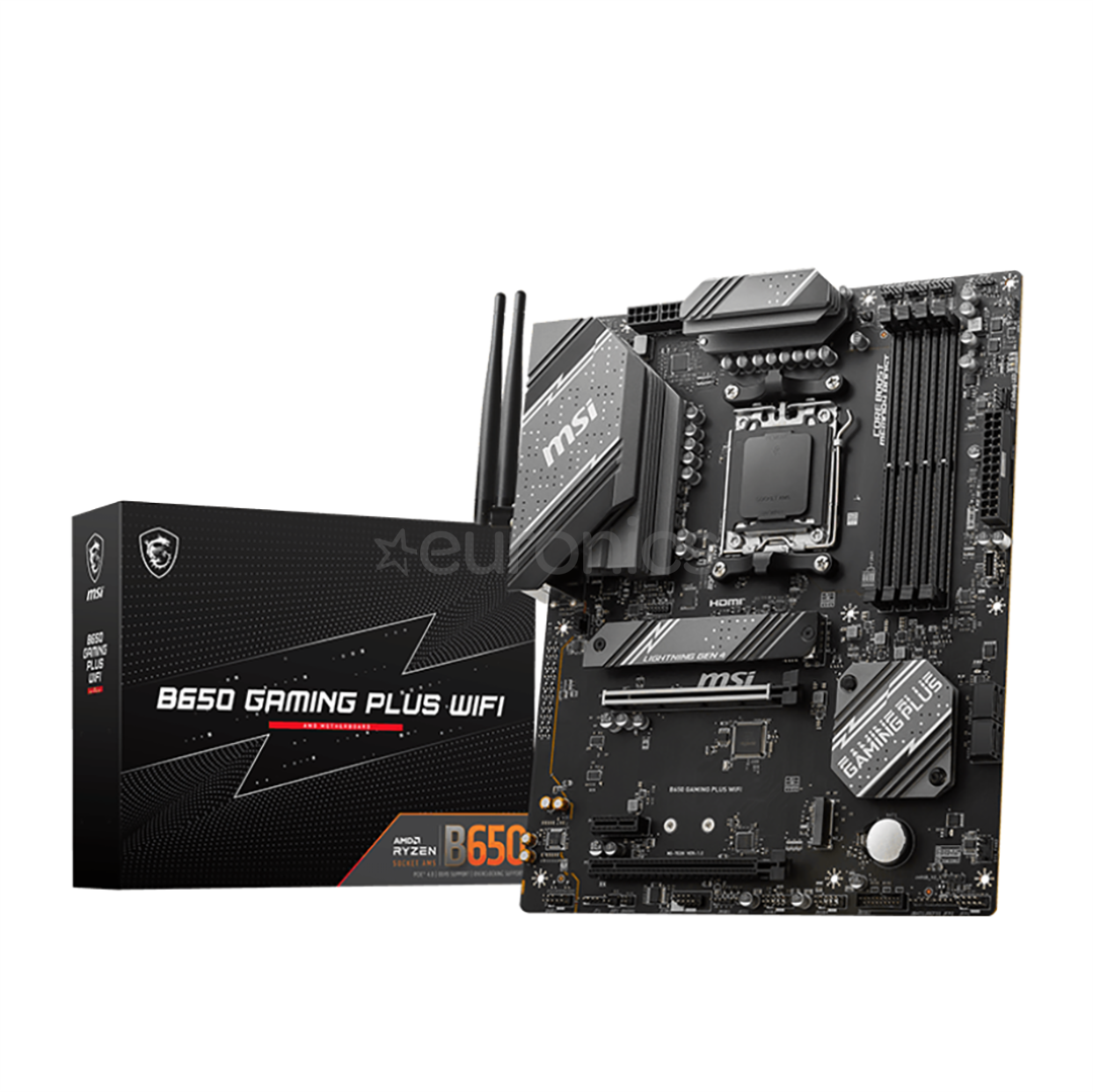 MSI, AMD B650, AM5, DDR5, ATX - Mātesplate