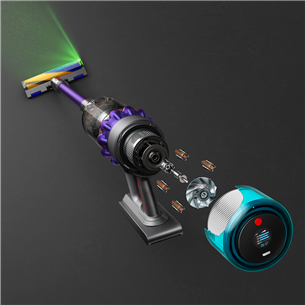 Dyson Gen5detect Absolute, purple - Cordless vacuum cleaner
