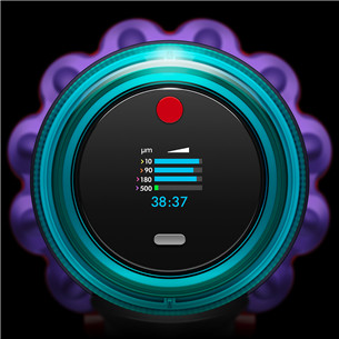 Dyson Gen5detect Absolute, violeta - Bezvadu putekļu sūcējs