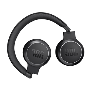 JBL Live 670NC, adaptīvā trokšņu slāpēšana, melna - Bezvadu austiņas