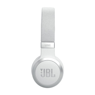 JBL Live 670NC, адаптивное шумоподавление, белый - Накладные беспроводные наушники