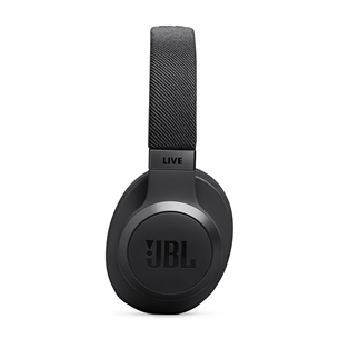 JBL Live 770NC, adaptīvā trokšņu slāpēšana, melna - Bezvadu austiņas