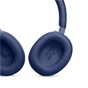 JBL Live 770NC, adaptīvā trokšņu slāpēšana, zila - Bezvadu austiņas