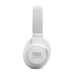 JBL Live 770NC, adaptive noise-cancelling, white - Wireless over-ear headphones