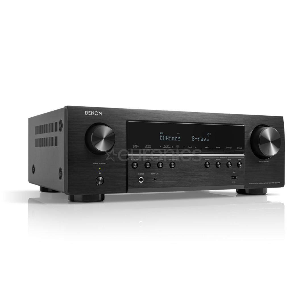 Denon AVR-S770H, 7.2, black - Receiver